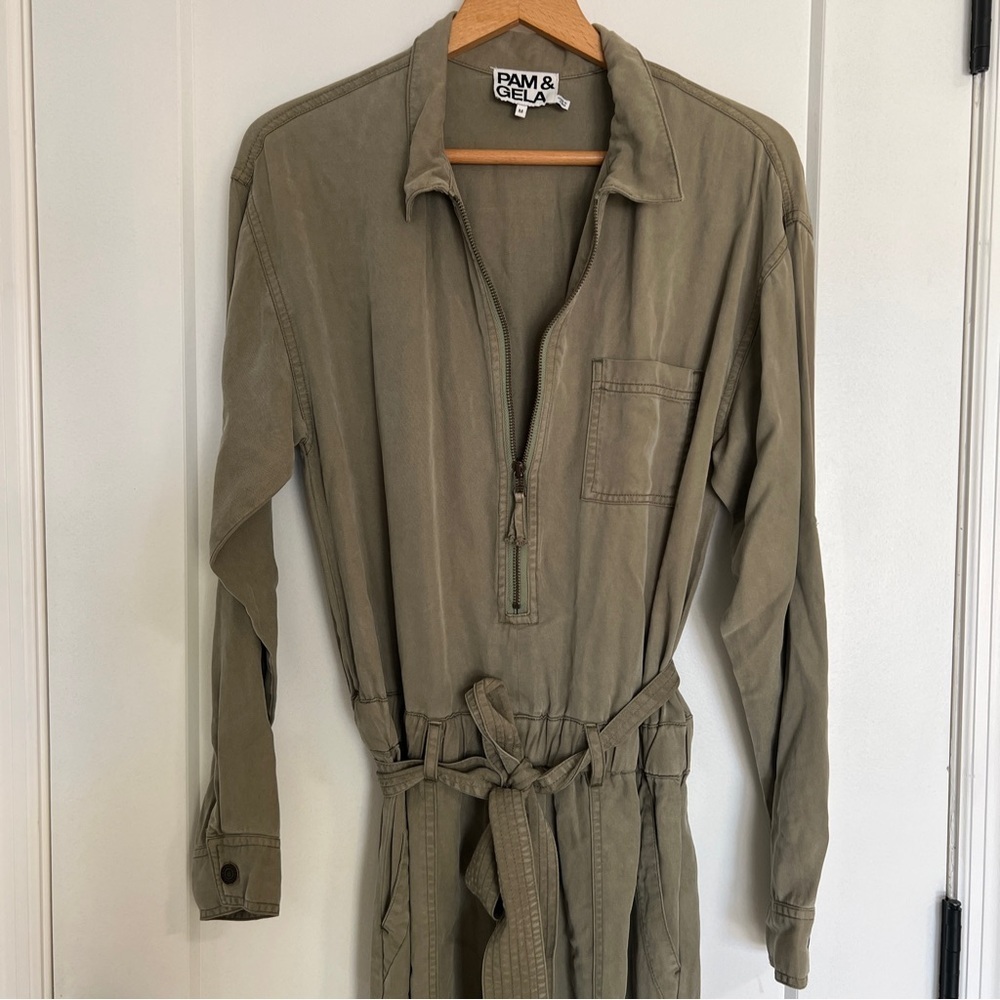 Pam & Gela Zip Jumpsuit - Picture 4 of 14